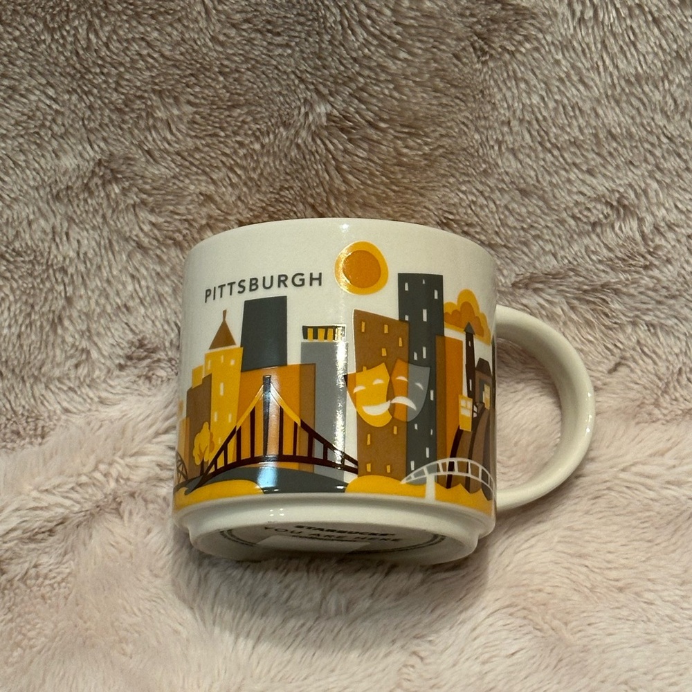 Starbucks You Are Here Mug-Pittsburg